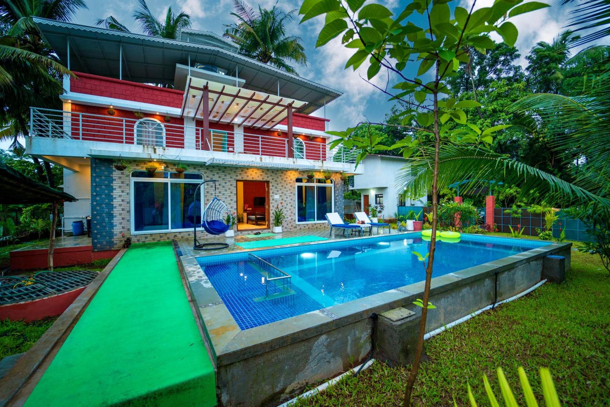 Spicy Mango Villa Elegano - Luxurious Villa Near Nagaon Beach, Alibag 外观 照片